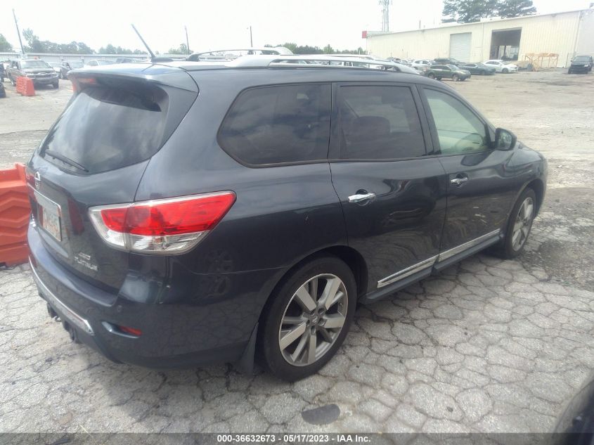 2014 NISSAN PATHFINDER PLATINUM - 5N1AR2MM1EC603902