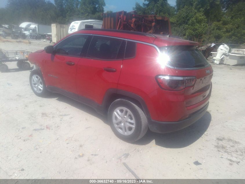 2020 JEEP COMPASS SPORT - 3C4NJCAB7LT253098