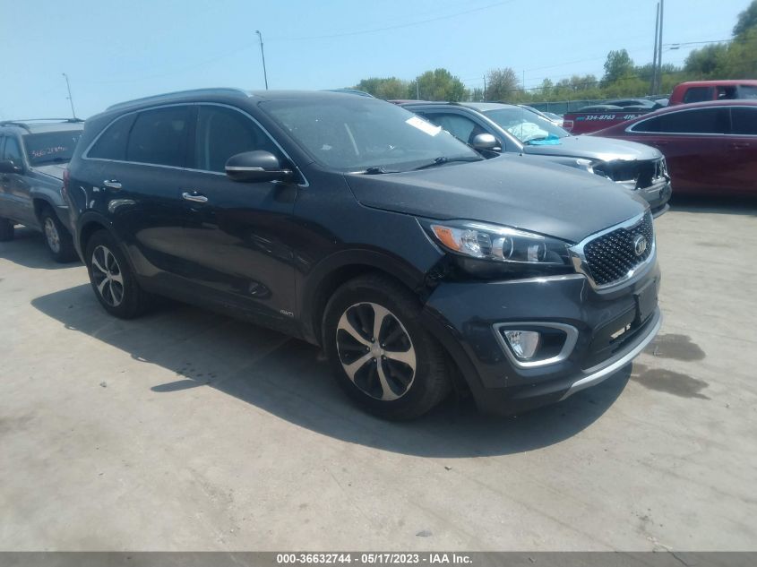 2016 KIA SORENTO EX - 5XYPHDA12GG123406