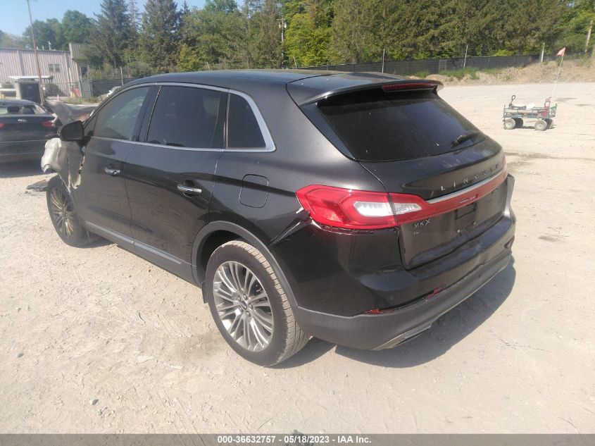 2018 LINCOLN MKX RESERVE - 2LMPJ8LR2JBL19307