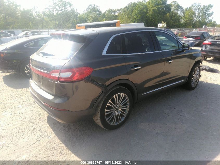 2018 LINCOLN MKX RESERVE - 2LMPJ8LR2JBL19307