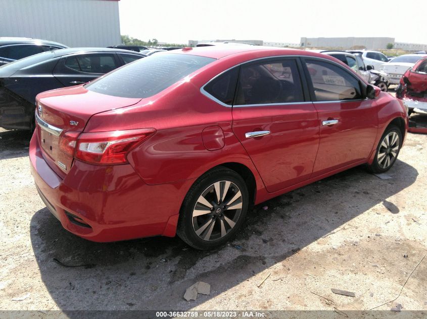 2019 NISSAN SENTRA SV - 3N1AB7AP7KY217544