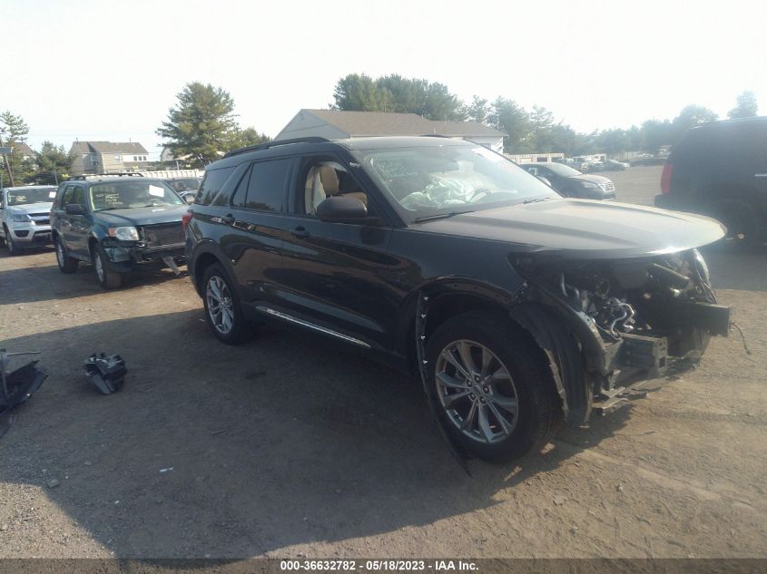 2022 FORD EXPLORER XLT - 1FMSK8DH5NGA67298