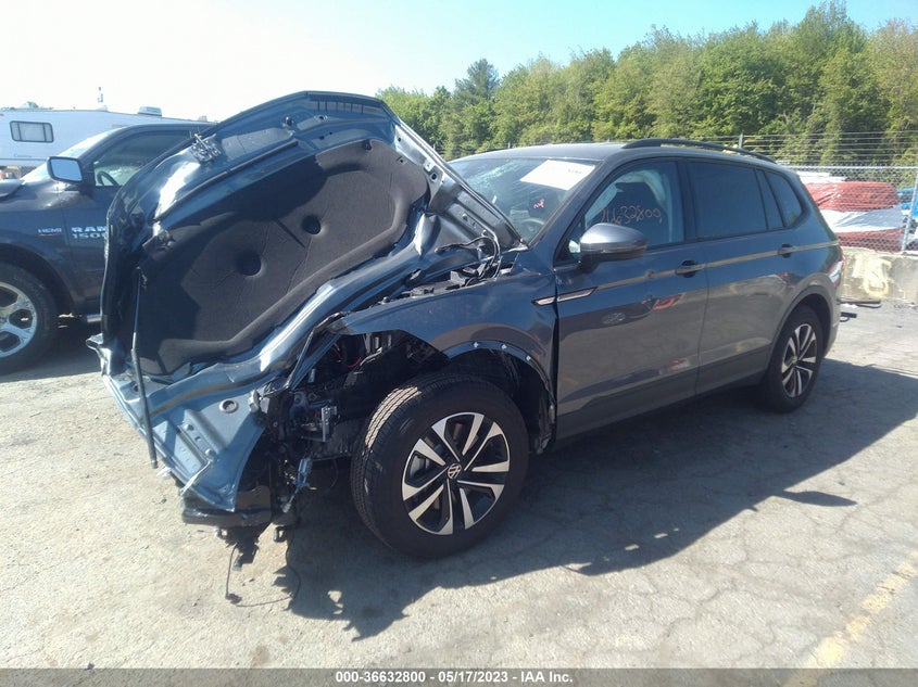 VIN 3VVRB7AX8PM052765 2023 VOLKSWAGEN TIGUAN S