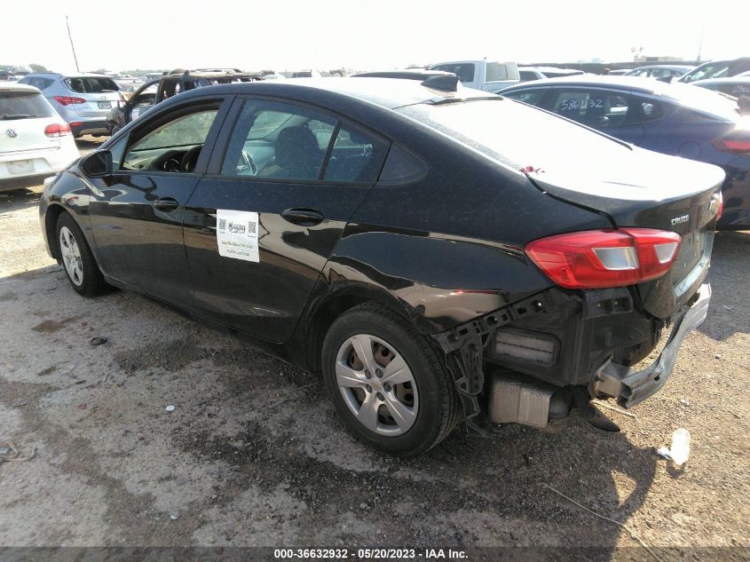 2017 CHEVROLET CRUZE LS - 1G1BC5SM5H7193979