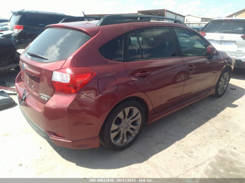 2014 SUBARU IMPREZA WAGON 2.0I SPORT PREMIUM - JF1GPAL68E8254070