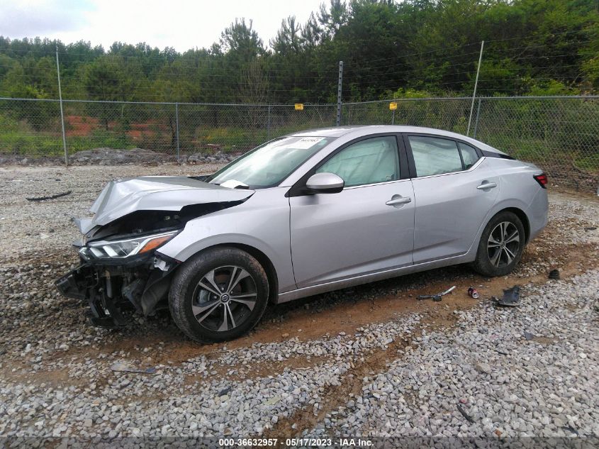 2021 NISSAN SENTRA SV - 3N1AB8CV1MY237888