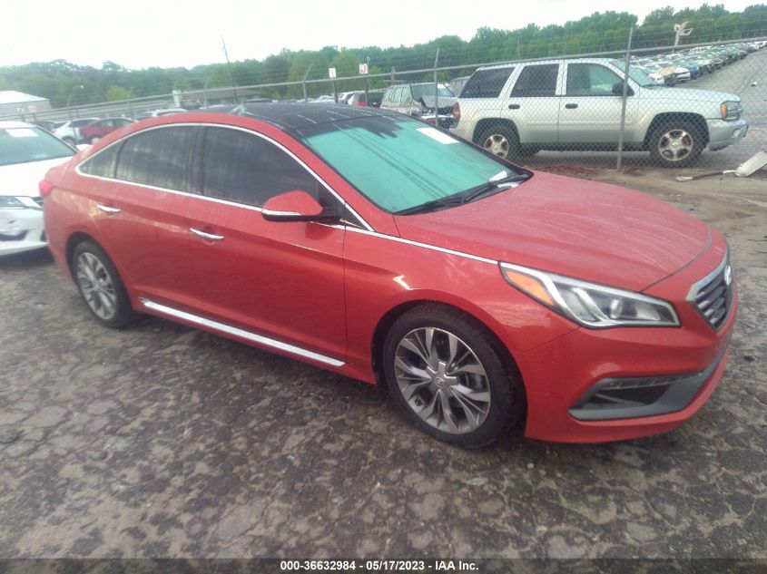 2015 HYUNDAI SONATA 2.0T LIMITED - 5NPE34AB3FH168764