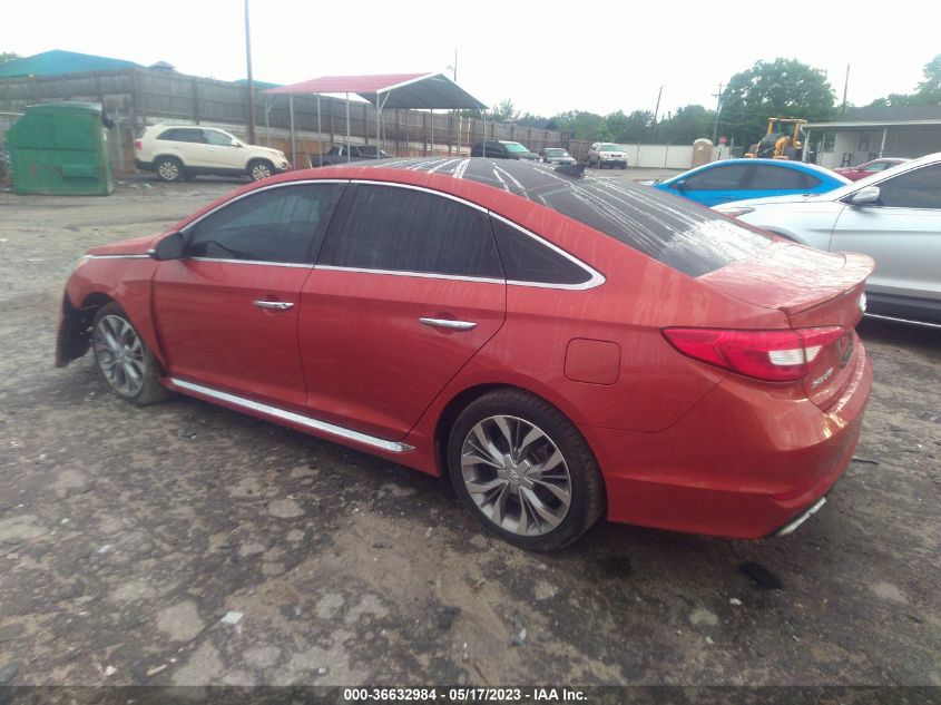 2015 HYUNDAI SONATA 2.0T LIMITED - 5NPE34AB3FH168764