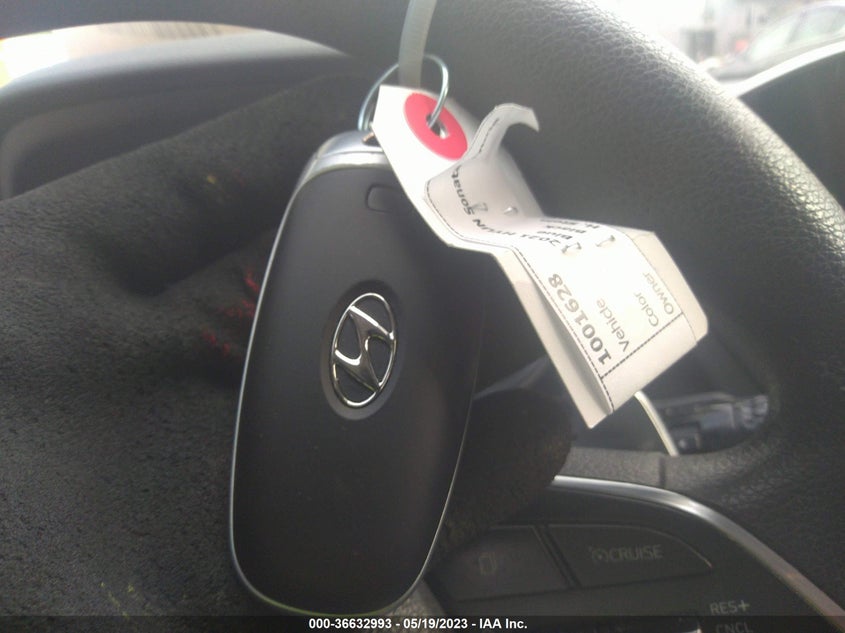 VIN KMHL24JJ8MA021423 2021 HYUNDAI SONATA HYBRID BLUE