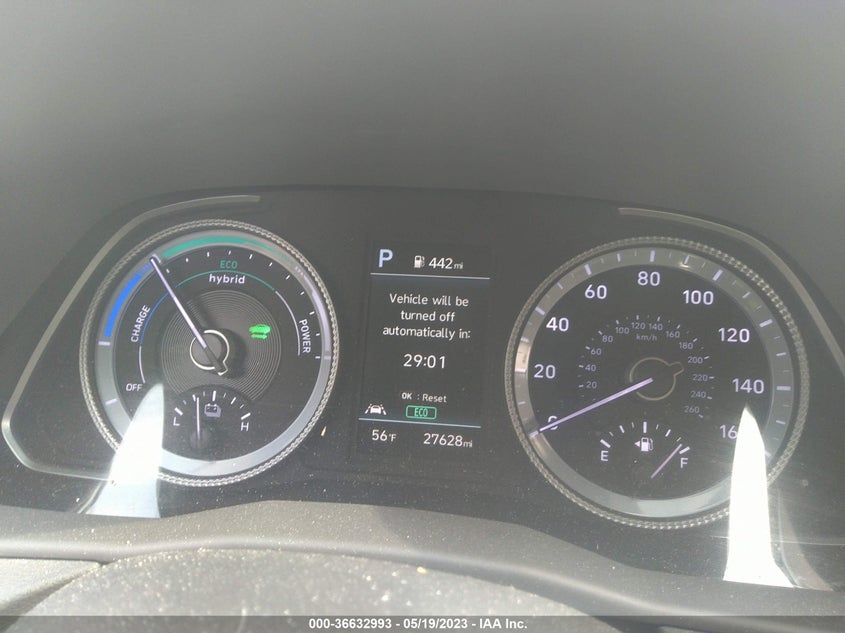 VIN KMHL24JJ8MA021423 2021 HYUNDAI SONATA HYBRID BLUE