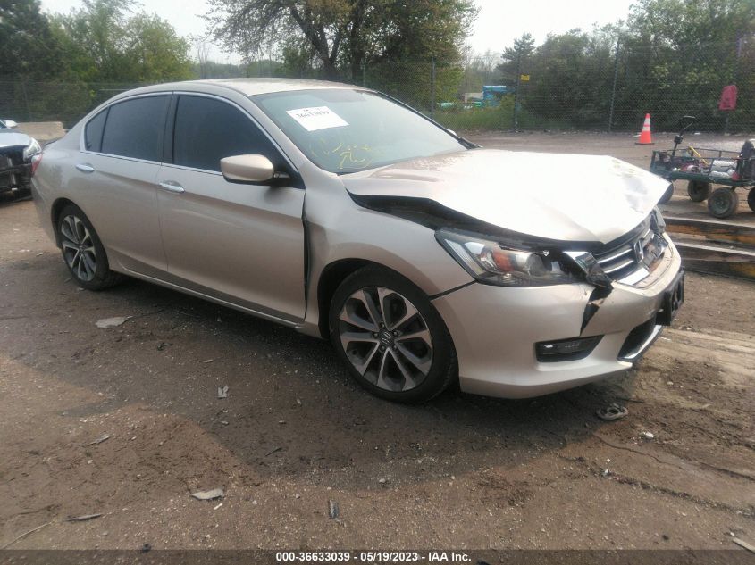 2015 HONDA ACCORD SEDAN SPORT - 1HGCR2F56FA094567