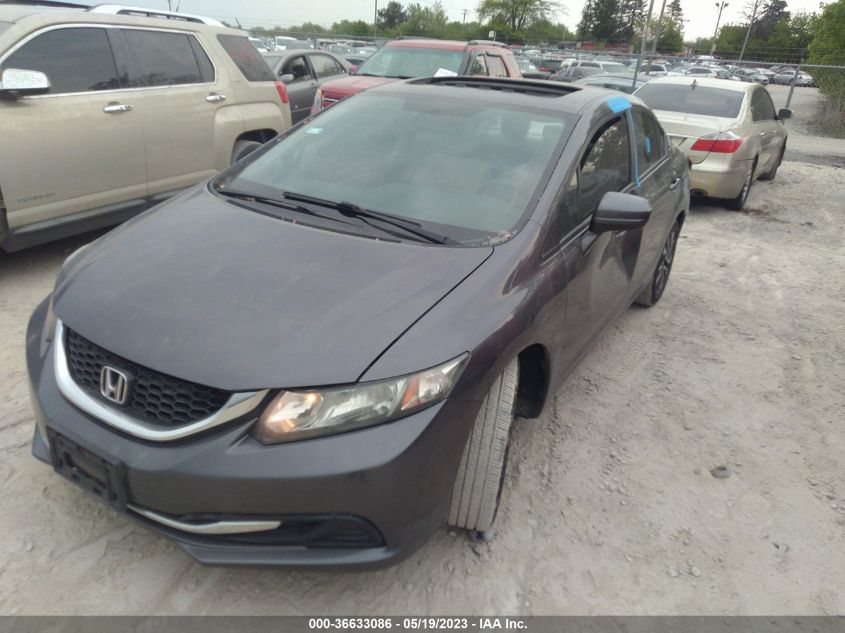 2014 HONDA CIVIC SEDAN EX - 19XFB2F82EE246155