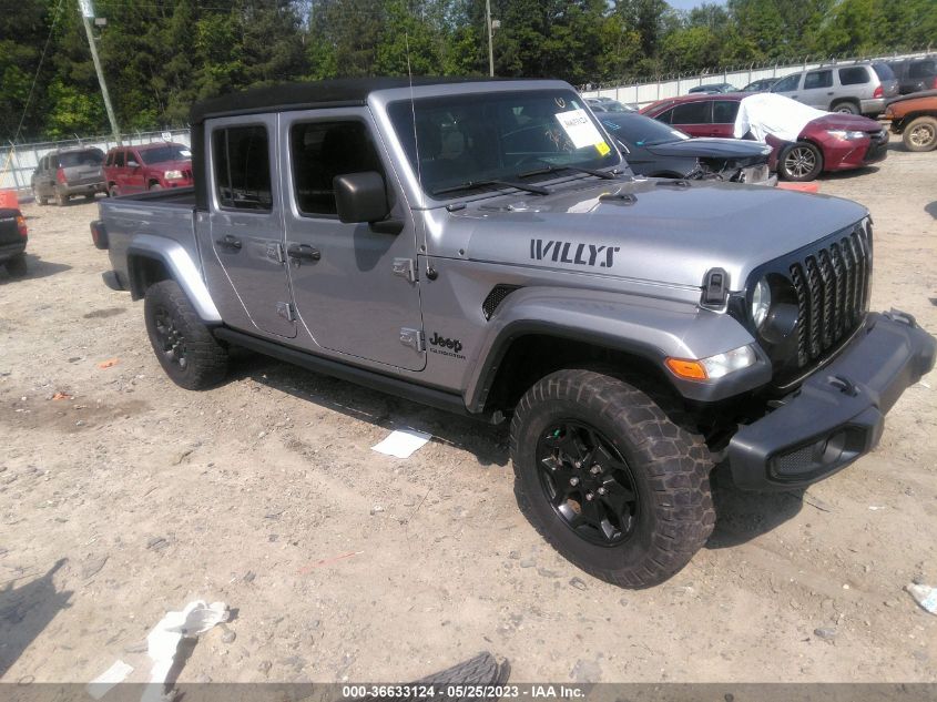 2021 JEEP GLADIATOR WILLYS - 1C6HJTAG1ML511113