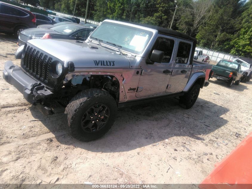 2021 JEEP GLADIATOR WILLYS - 1C6HJTAG1ML511113
