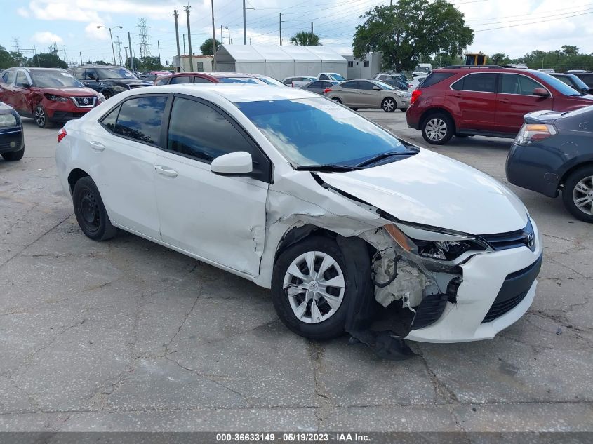 2014 TOYOTA COROLLA L/LE/S/S PLUS/LE PLUS - 2T1BURHE0EC174875