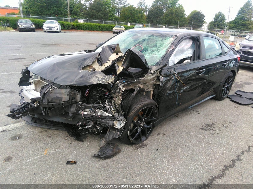 VIN 2HGFE2F54NH596213 2022 HONDA CIVIC SEDAN SPORT