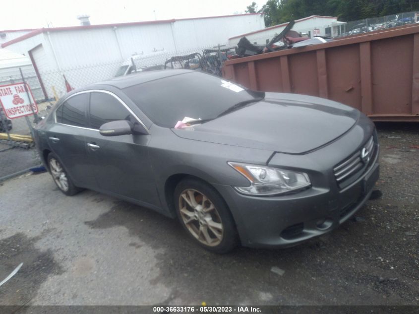 2014 NISSAN MAXIMA S/SV - 1N4AA5AP6EC432422