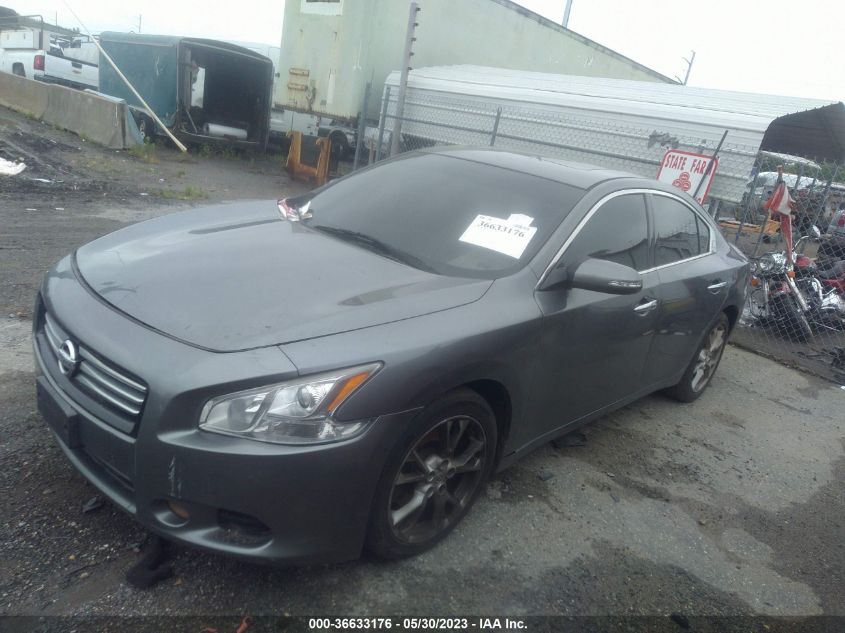 2014 NISSAN MAXIMA S/SV - 1N4AA5AP6EC432422