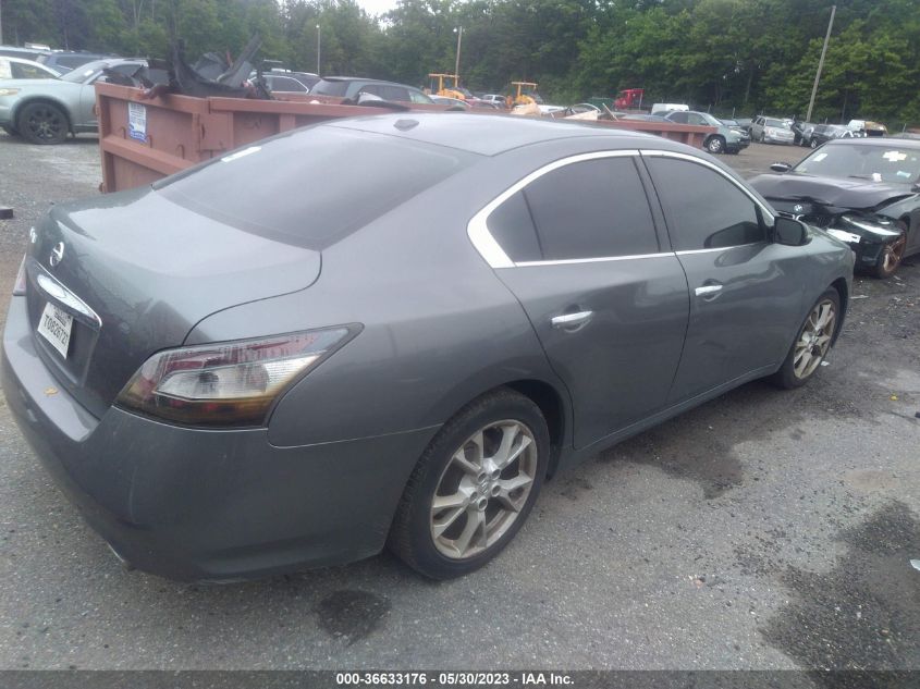 2014 NISSAN MAXIMA S/SV - 1N4AA5AP6EC432422