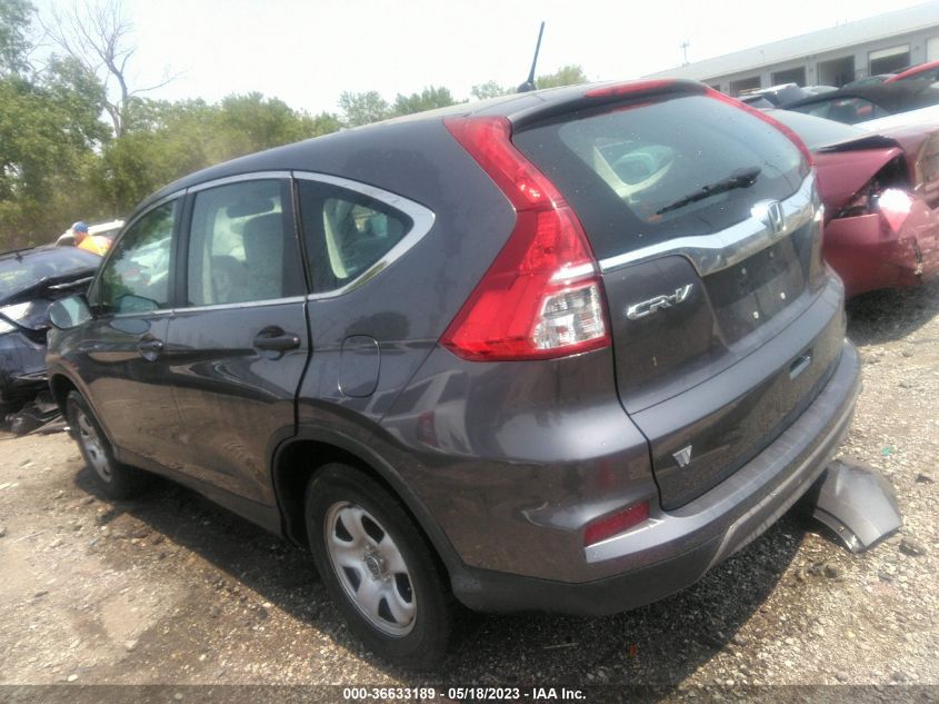 2015 HONDA CR-V LX - 5J6RM4H37FL079685
