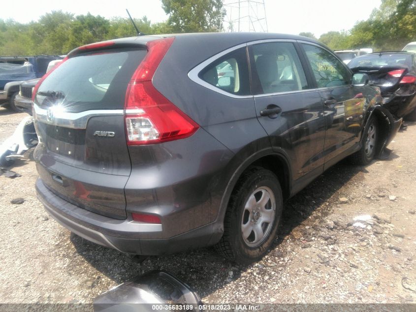 2015 HONDA CR-V LX - 5J6RM4H37FL079685