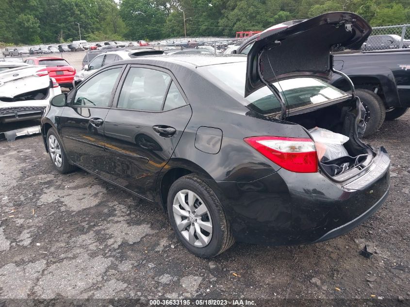 2016 TOYOTA COROLLA LE - 2T1BURHE2GC708106