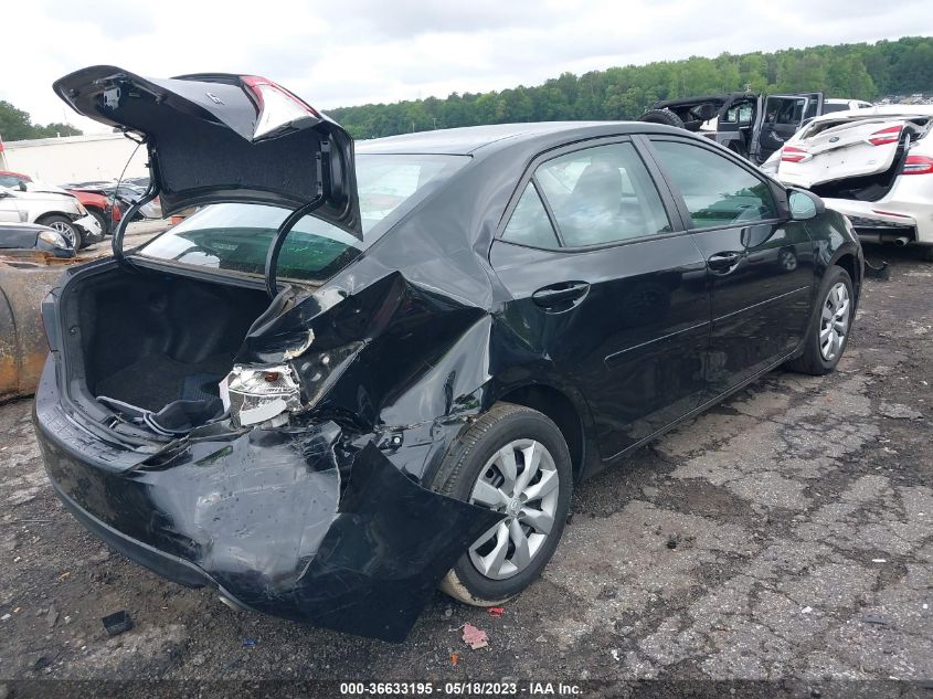2016 TOYOTA COROLLA LE - 2T1BURHE2GC708106