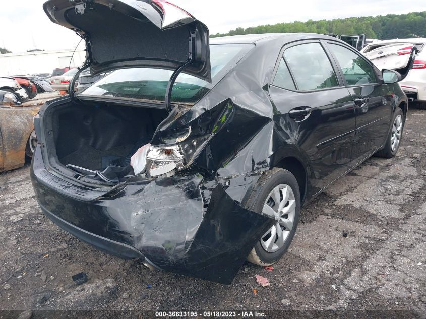 2016 TOYOTA COROLLA LE - 2T1BURHE2GC708106