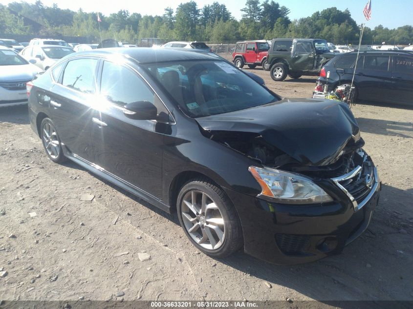 2015 NISSAN SENTRA SR - 3N1AB7AP4FY228622