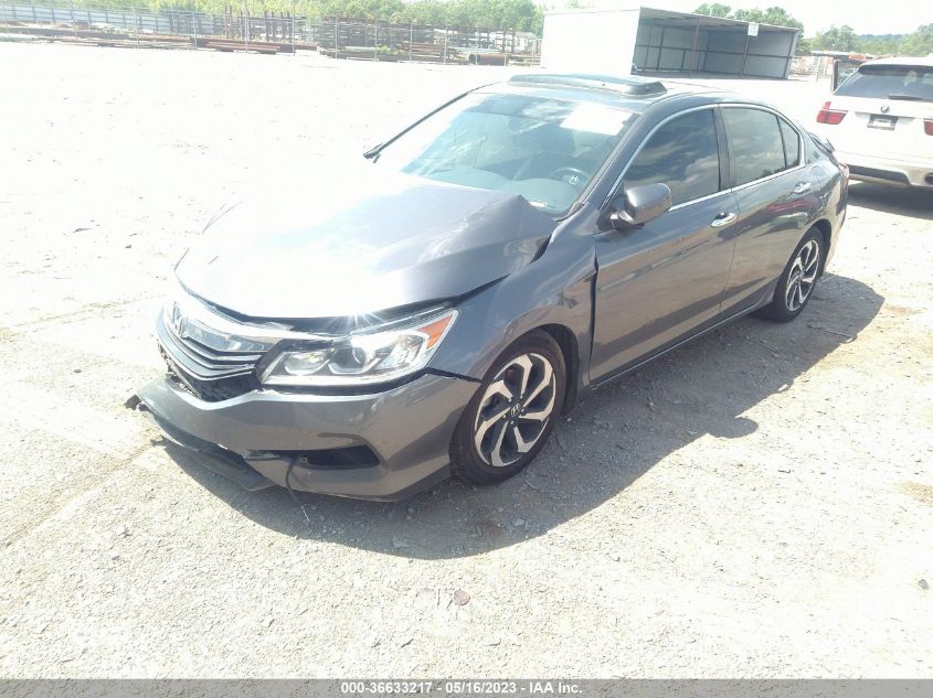 2016 HONDA ACCORD SEDAN EX-L - 1HGCR2F82GA231113