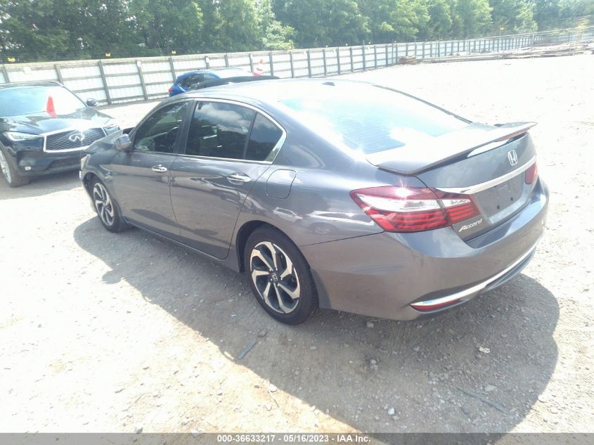 2016 HONDA ACCORD SEDAN EX-L - 1HGCR2F82GA231113