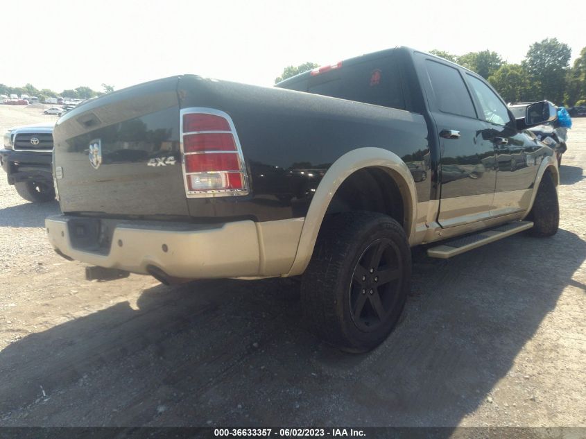 2013 RAM 1500 LARAMIE LONGHORN - 1C6RR7PTXDS524232