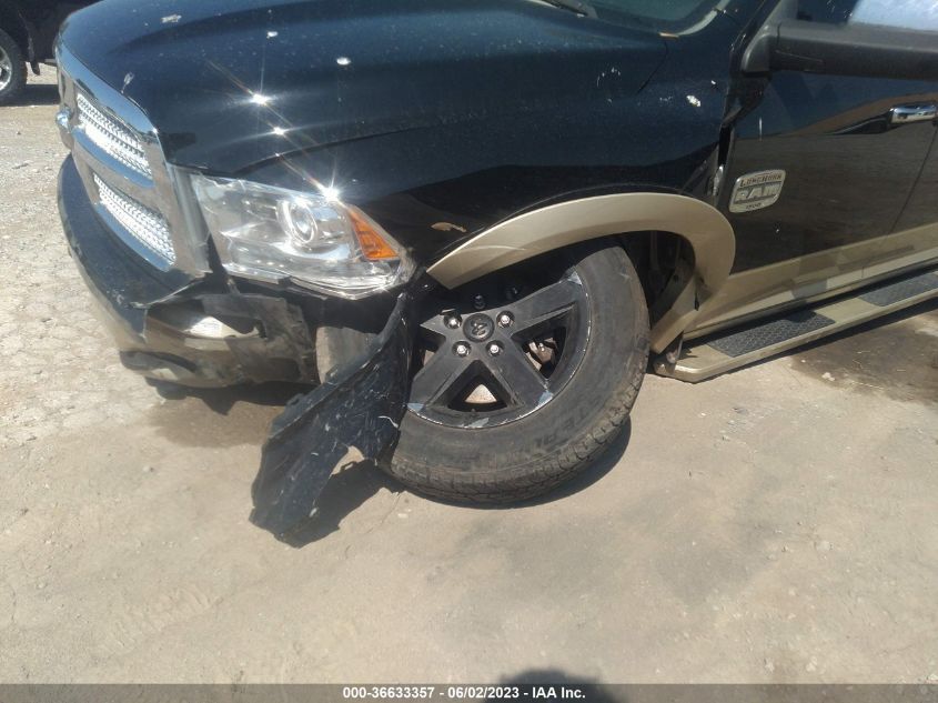 2013 RAM 1500 LARAMIE LONGHORN - 1C6RR7PTXDS524232