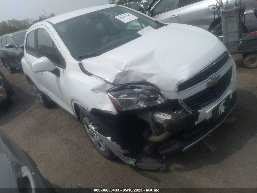 2016 CHEVROLET TRAX LS - KL7CJKSB3GB759094