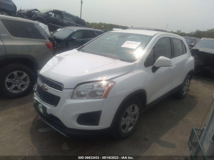 2016 CHEVROLET TRAX LS - KL7CJKSB3GB759094