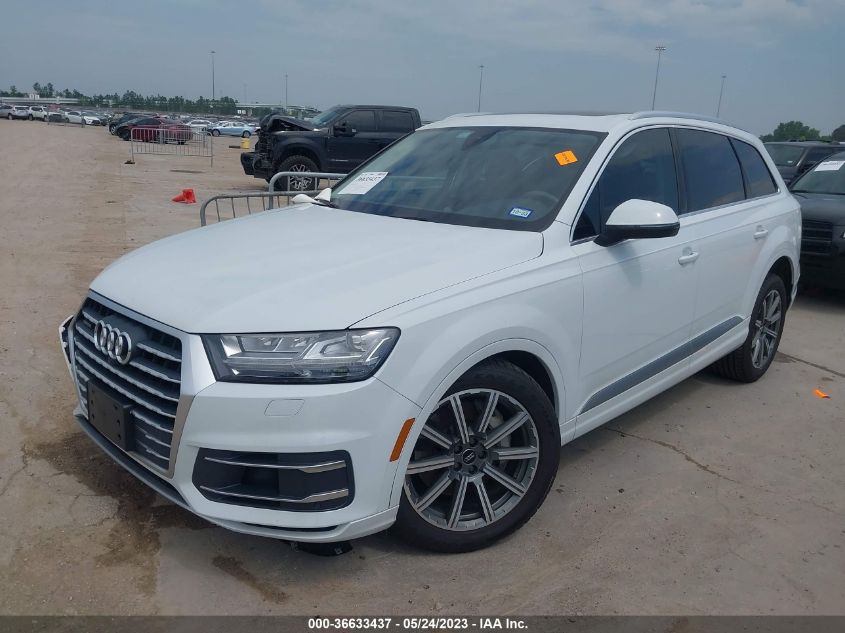 WA1LAAF76JD012405 2018 AUDI Q7, photo no. 2