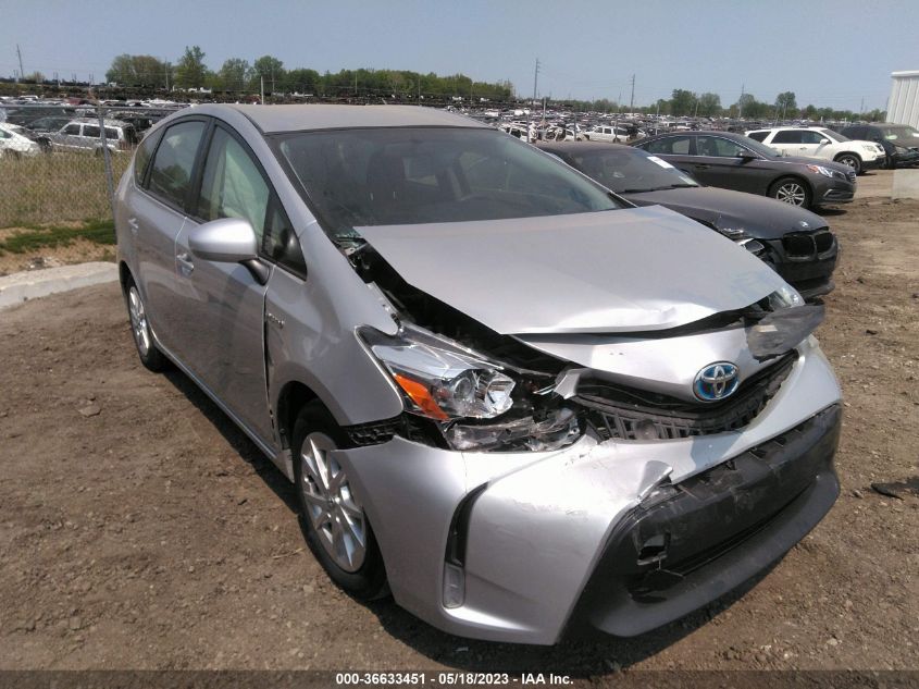 2016 TOYOTA PRIUS V TWO/FIVE/THREE/FOUR - JTDZN3EU4GJ047476
