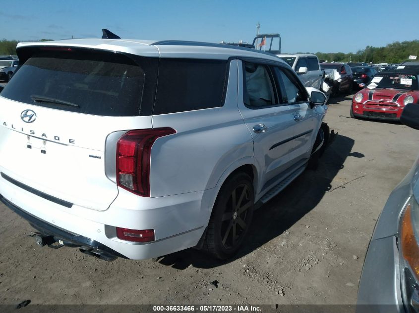 VIN KM8R5DHE3LU124496 2020 HYUNDAI PALISADE no.4