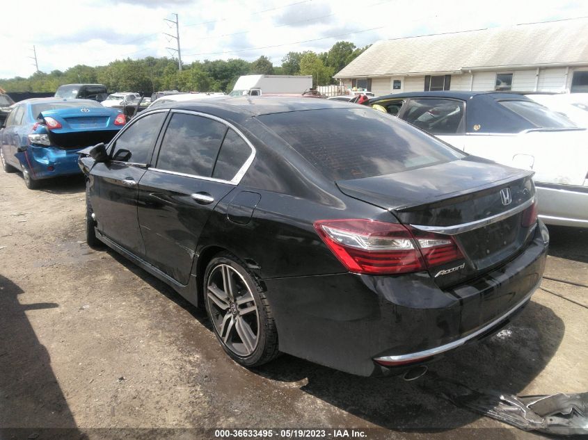 2017 HONDA ACCORD SEDAN SPORT - 1HGCR2F56HA171389