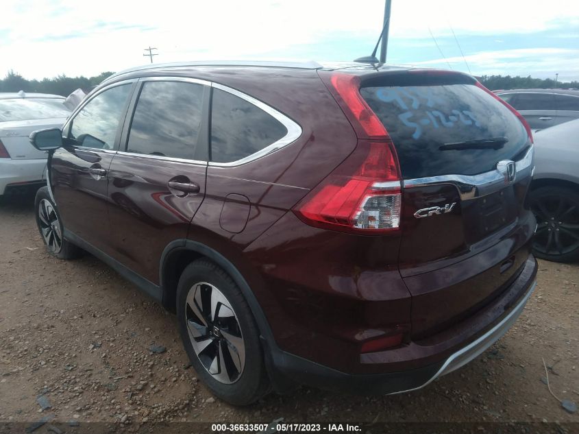 2016 HONDA CR-V TOURING - 5J6RM4H98GL014138