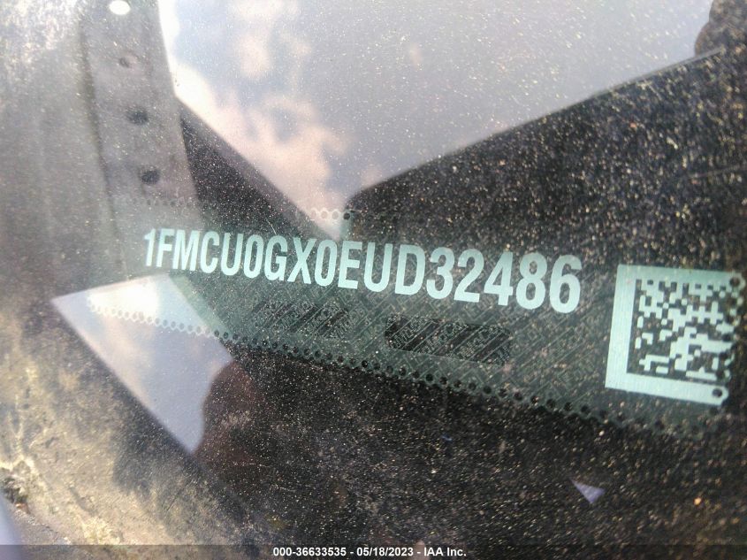 2014 FORD ESCAPE SE - 1FMCU0GX0EUD32486