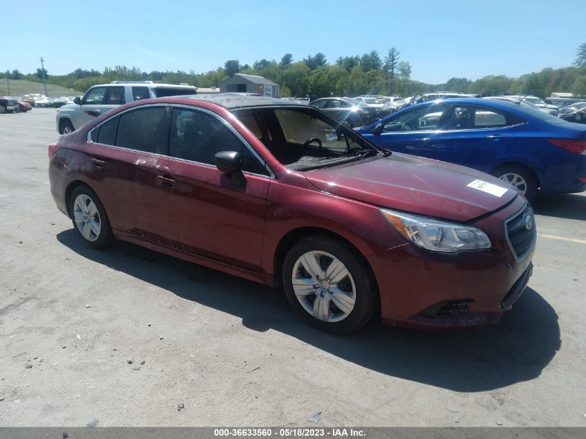 2016 SUBARU LEGACY 2.5I - 4S3BNAA6XG3019327