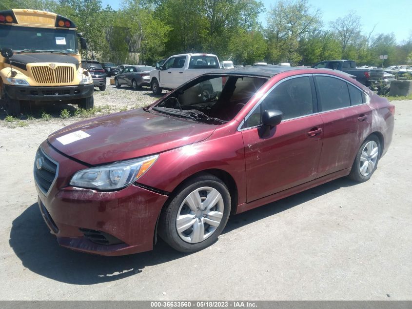 2016 SUBARU LEGACY 2.5I - 4S3BNAA6XG3019327