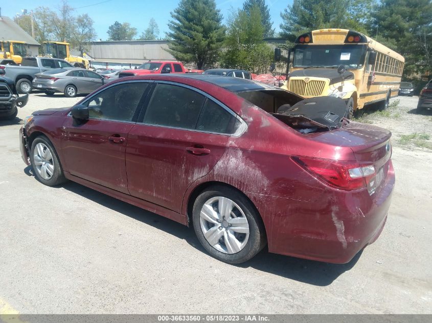 2016 SUBARU LEGACY 2.5I - 4S3BNAA6XG3019327