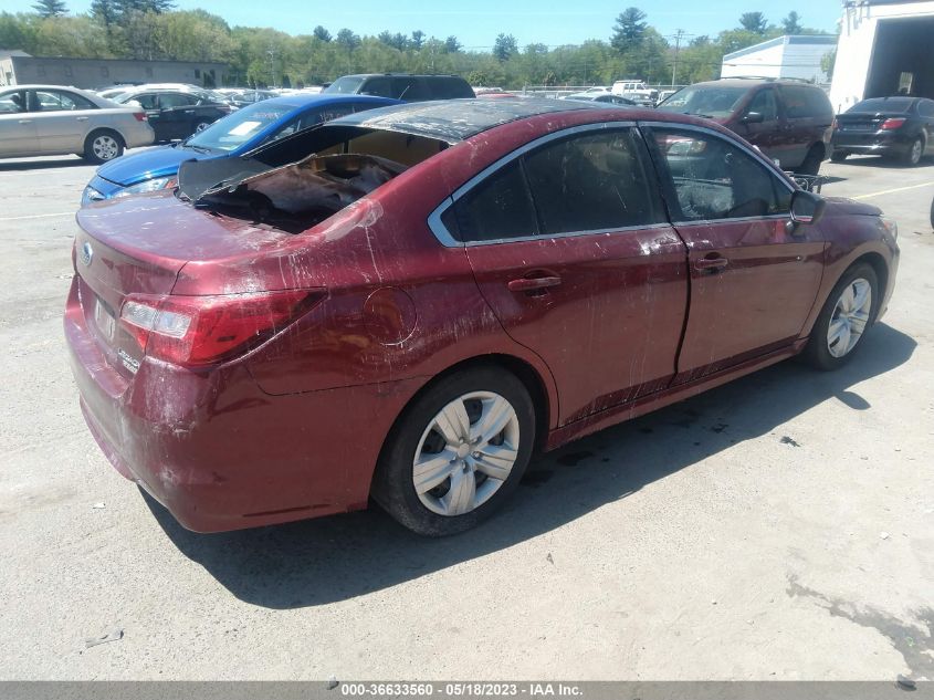 2016 SUBARU LEGACY 2.5I - 4S3BNAA6XG3019327