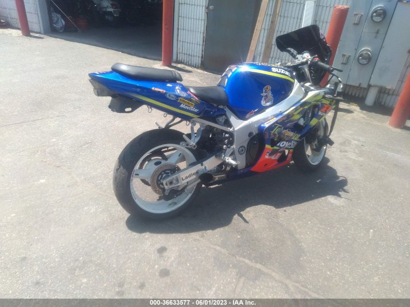2002 SUZUKI GSX-R600 - JS1GN7BA922105331