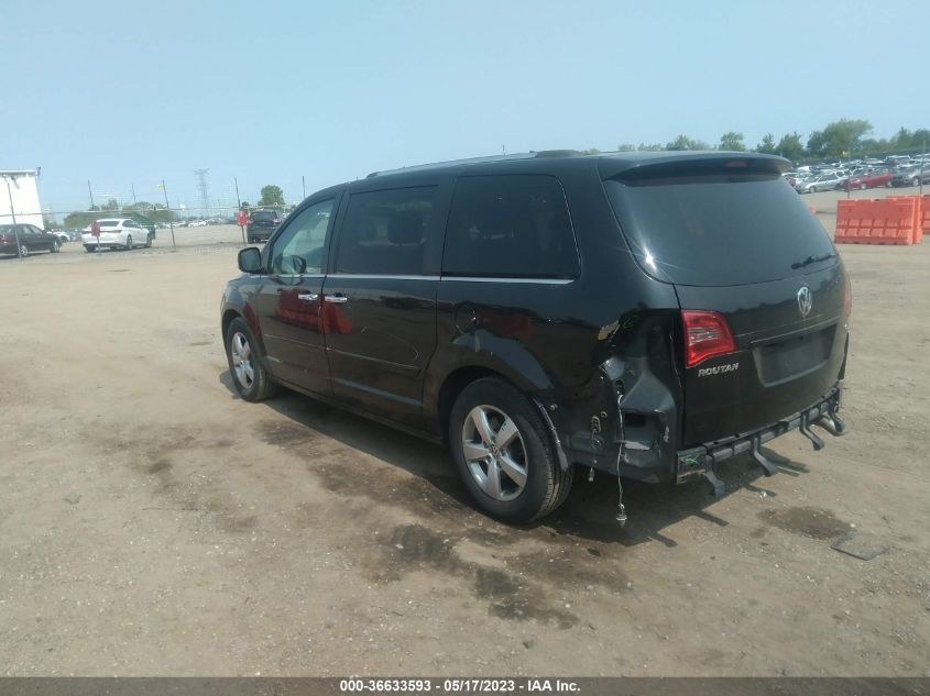 2014 VOLKSWAGEN ROUTAN SEL PREMIUM 2C4RVADG1ER134793