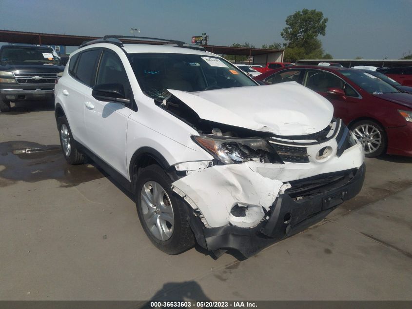2013 TOYOTA RAV4 LE - 2T3ZFREV7DW049907