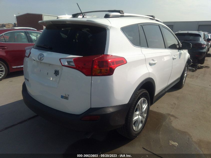 2013 TOYOTA RAV4 LE - 2T3ZFREV7DW049907